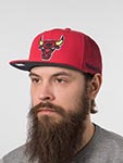 Бейсболка MITCHELL NESS арт. HHSF5150-CBUYYPPPRED Chicago Bulls NBA (красный)
